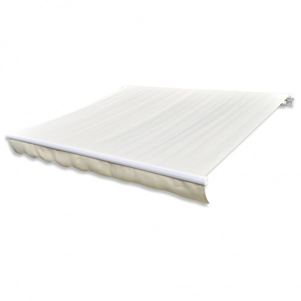 Toldo de lona branca creme 4x3 m (sem estrutura) D