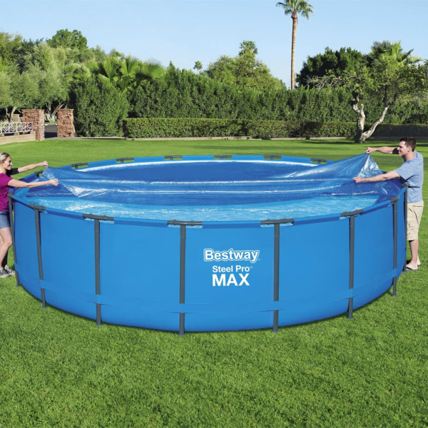 Bestway Cubierta solar para piscina Flowclear 549 cm D