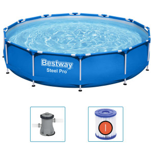 Bestway Piscina com estrutura Steel Pro 366x76 cm D