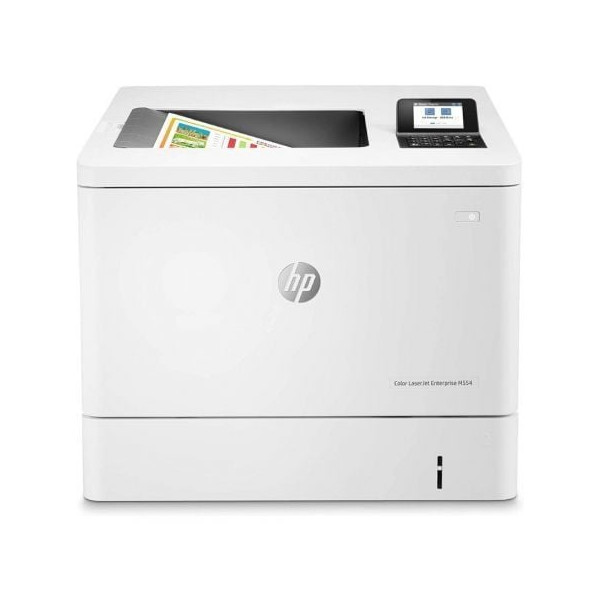 Impressora HP Laserjet Enterprise M554DN branco D