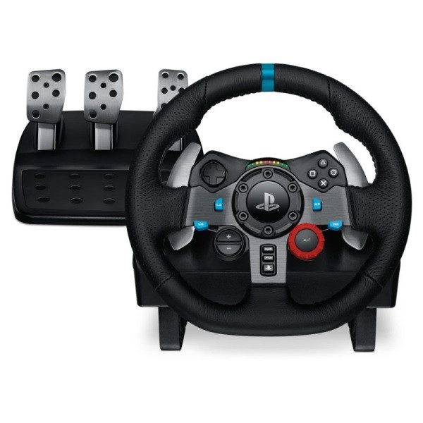 Voando com pedais Logitech G29 Força de condução preto D