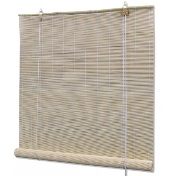 Sombras roláveis de bambu natural 150 x 220 cm D