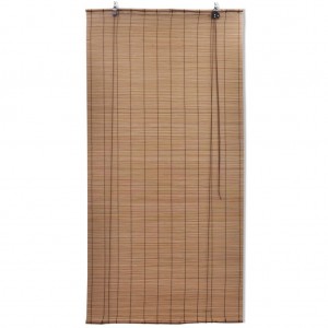 Estore de enrolar 80x220 cm bambu castanho H