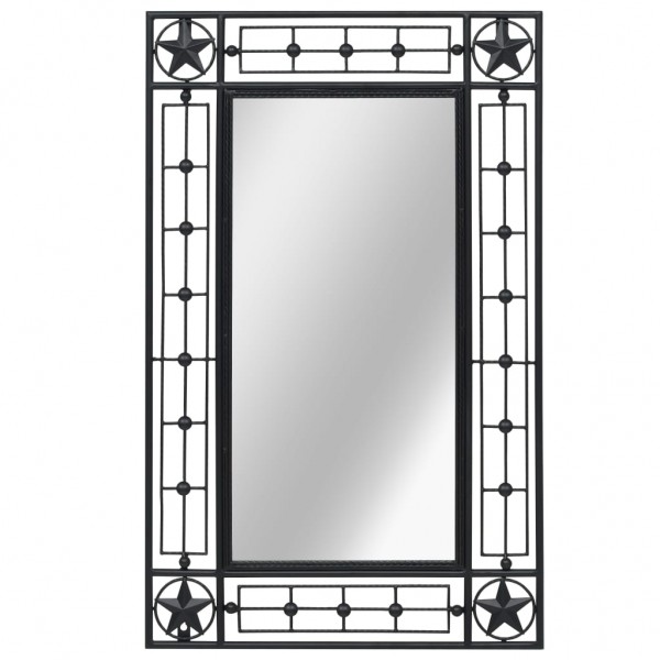 Espejo de pared rectangular 50x80 cm negro D