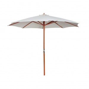 Um guarda-chuva branco 300x258 cm D