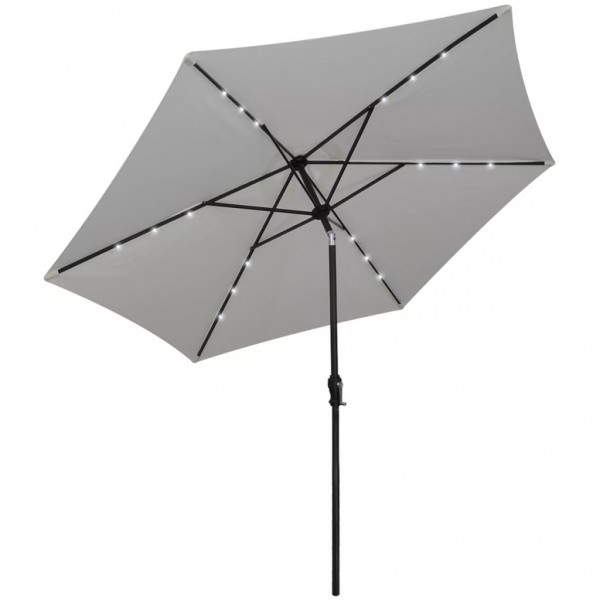 Um guarda-chuva de 3 m de altura D