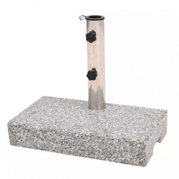 Base de sombrilla de granito rectangular 25 kg D