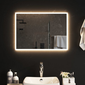 Espejo de baño con LED 70x50 cm D
