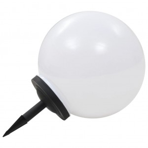 Lámpara solar esférica de exterior LED RGB 40 cm D
