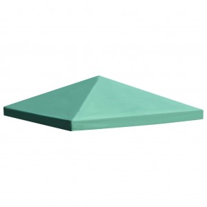 Toldo de cenador 310 g/m² 3x3 m verde D