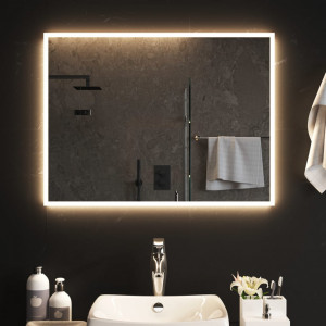 Espejo de baño con LED 60x80 cm D