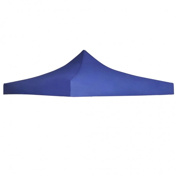Telhado de tenda para celebrações 3x3 m azul D