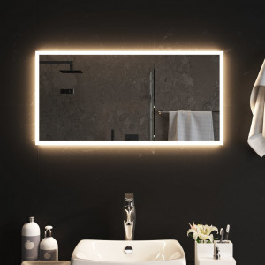 Espejo de baño con LED 40x80 cm D