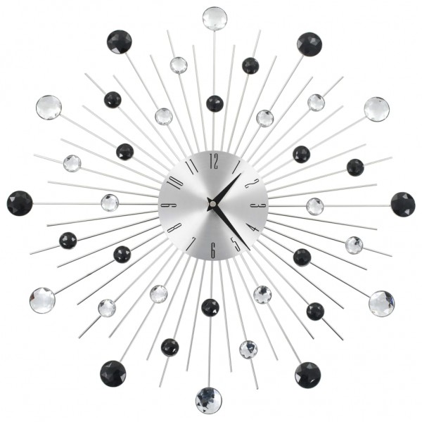 Relógio de parede com movimento de quartzo design moderno 50 cm D