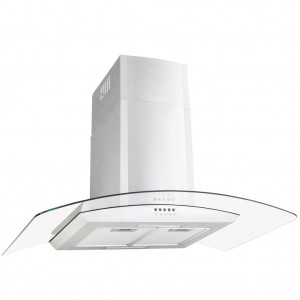 Campana extractora de pared 90 cm acero inoxidable 756 m³/h LED D