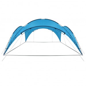 Carpa de fiesta arco azul claro 450x450x265 cm D