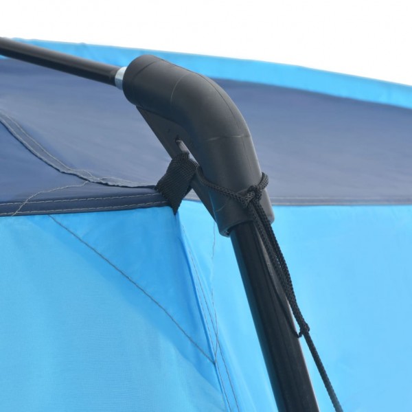 Carpa para piscina de tela azul 500x433x250 cm M 4