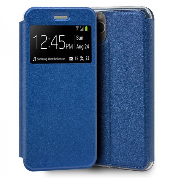 Funda Flip Cover iPhone 11 Pro Liso Azul D