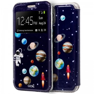 Funda Flip Cover iPhone 11 Pro Dibujos Astronauta D