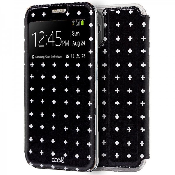 Funda COOL Flip Cover para iPhone 11 Pro Dibujos Cruces D