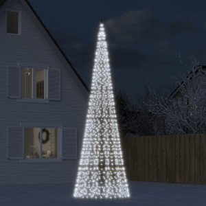 Árvore de Natal 1534 LED branco frio 500 cm D