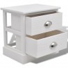 Mesa de jantar francesa branca 4