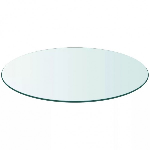 Tablero de mesa de cristal templado redondo 400 mm D