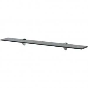 Estante flotante de cristal 80x10 cm 8 mm D