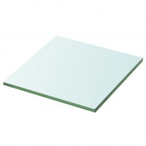 Panel de estante vidrio claro 30x30 cm D