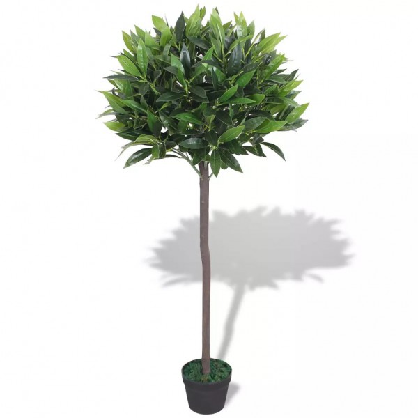 Loureiro artificial com vaso 125 cm verde D