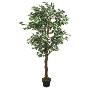 Ficus artificial con 1008 hojas verde 180 cm D