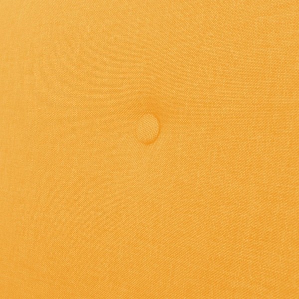 Sofá de 2 plazas de tela amarillo M 2