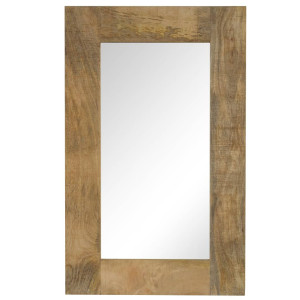 Espejo de madera maciza de mango 50x80 cm D