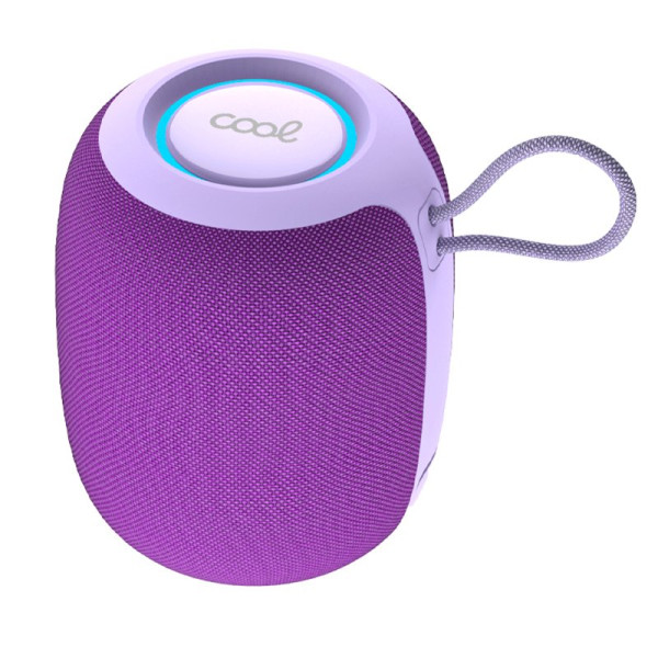 Alto-falante Bluetooth Universal Música 6W COOL Corda TWS Violeta D