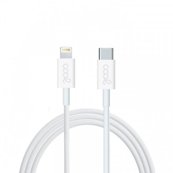 Cabo USB compatível COOL Universal TIPO-C to Lightning (1,2 metros) Branco D