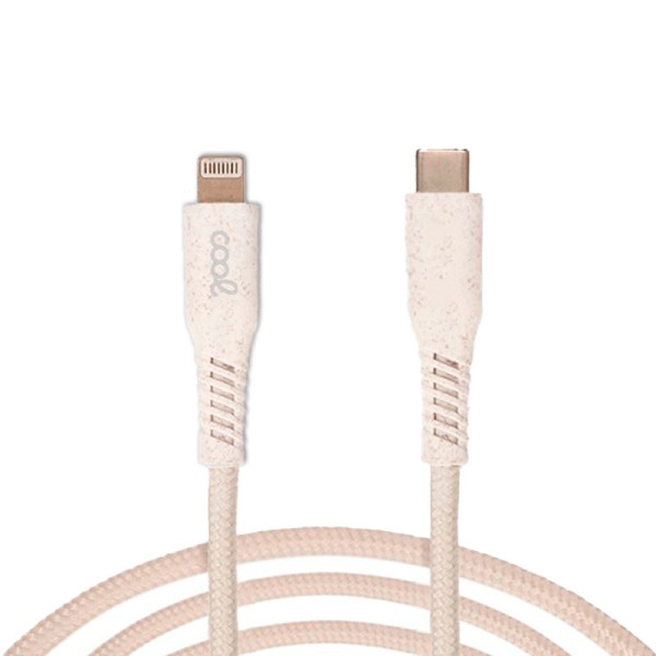 Cable USB COOL ECO Universal Tipo-C a Lightning para iPhone (1.5 metros) D