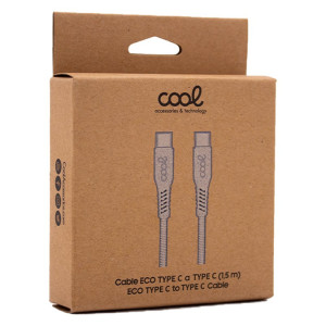 Cabo USB COOL ECO Universal Type-C a Type-C (1,5 metros) H