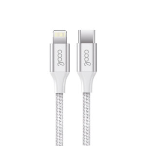 Cable USB COOL Nylon Universal Tipo C a Lightning (1.2 metros) D