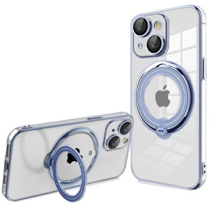 Carcasa COOL para iPhone 15 Magnética Ring Azul D