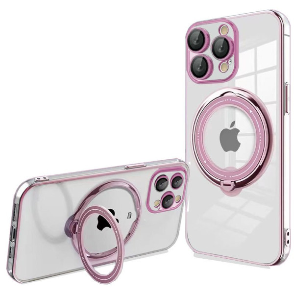 Carcasa COOL para iPhone 15 Pro Magnética Ring Rosa D