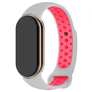 Cintura COOL para Xiaomi Smart Band 8 Sport Gris-Rosa D