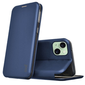 Fundação COOL Flip Cover para iPhone 15 Plus Elegance Marino D