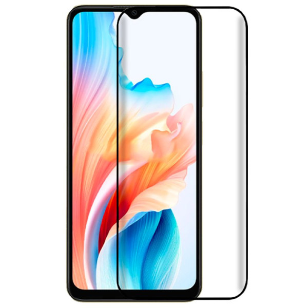 Protetor de cristal temperado COOL para Oppo A18 / A38 (FULL 3D) D