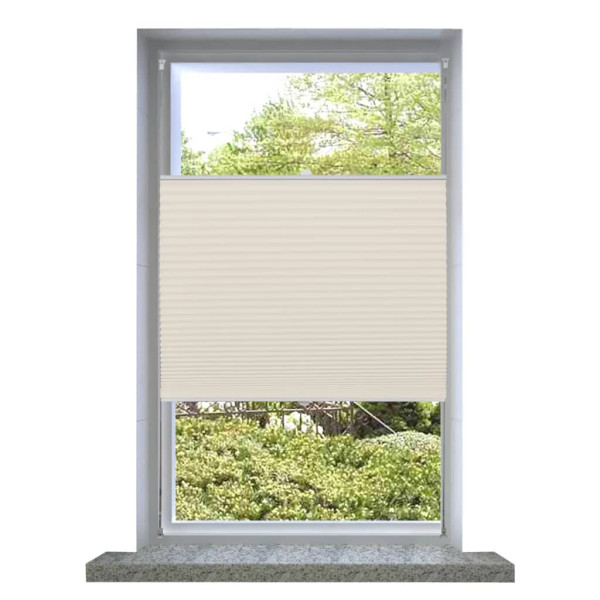 Plisé Para Ventana Persiana 90X125cm Crema D