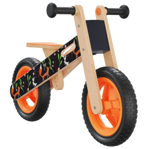 Bicicleta de equilibrio para niños estampado naranja H