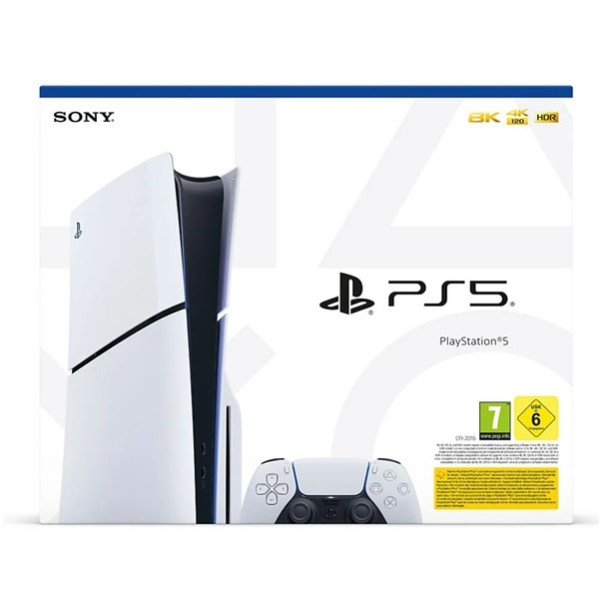 Videoconsola SONY PS5 Slim 1TB Versión Disco blanco M 5