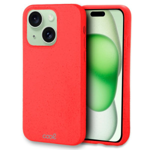 Carcasa COOL para iPhone 15 Plus Eco Biodegradable Rojo D