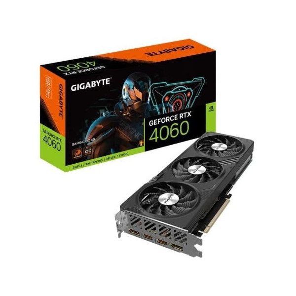 Tarjeta gráfica Gigabyte Geforce RTX 4060 Gaming OC 8G GDDR6 D