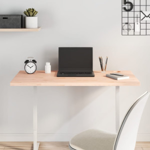 Mesa de escritório de madeira maciça de abóbora 100x50x2,5 cm D