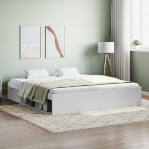 Estructura de cama blanco 180x200 cm
